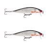 2x Rapala 9.5cm Countdown Sinking Hardbody Balsa Fishing Lures - Gilded Roach