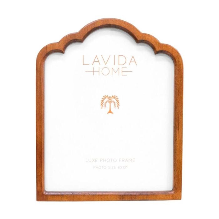 Lvd 8x10 Inch Luxe Table/wall Decor Arched Picture/photo Frame 27x21.5x2cm