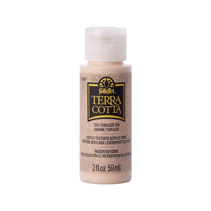 Folkart Terracotta Paint 59ml Terrazzo Sand