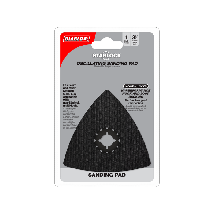 Diablo 93mm x 93mm Starlock Multi Tool Sanding Pad 
