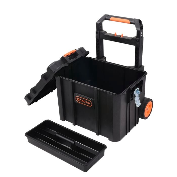 Tactix Modular Rolling Toolbox with Lift Out Carry Tray Bunnings Australia
