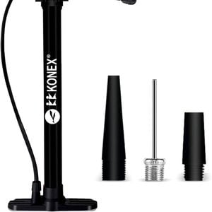 Konex Portable Air Pump – Compact, Ergonomic, Dual Valve for Sports & Bikes