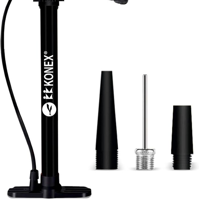 Konex Portable Air Pump – Compact, Ergonomic, Dual Valve for Sports & Bikes