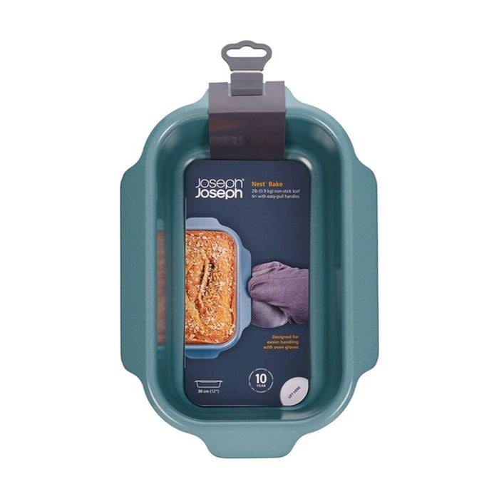 Joseph Carbon Steel Non-Stick Nest Bake Loaf Tin 2lb Blue