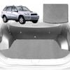 6D Diamond Car Boot Mat for Toyota RAV4 2-Door (XA20)2000-2005-Cargo Mat-Grey-Outback GT