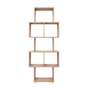 European Cabinetry Natural Oak Lisbon Display Shelf Set