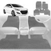 6D Diamond Car Floor Mats for Hyundai i30 2012-2016-Full Set-Grey-Outback GT