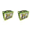 2PK Aquarius Tin Carry All Shrek Fun Box Food Storage Lunchbox