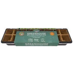 Mr Fothergill’s 16-Cell Coco Fibre Pot Greenhouse Kit