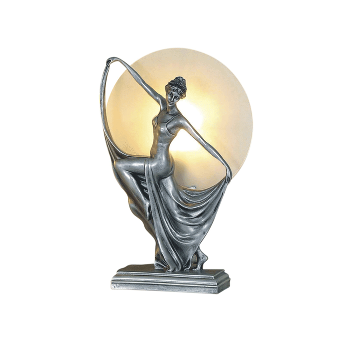 G&g Boelyn Art Deco Table Lamp - Black