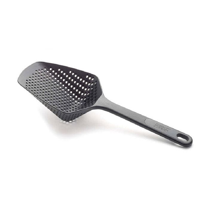 Joseph Joseph Scoop Plus Large Nylon Handheld Colander Heat Resistant Black