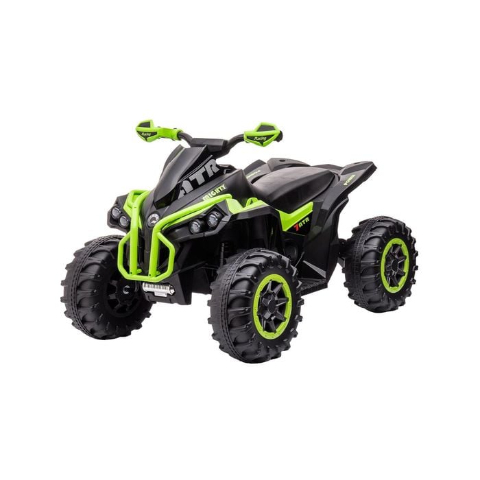 Kahuna GTS99 Kids Toy Electric Ride On Quad Bike Toy ATV 50W - Green