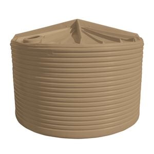 Clark Tanks 31800L Round Poly Water Tank - Desert Haze