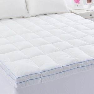 Cloudland Super King White 750GSM Memory Resistant Microball Fill Mattress Topper - SKB
