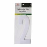 Sandleford White Wheelie Bin Number 2