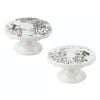 Mikasa X V&a Alice Wonderland Set Of 2 Mini Cake Pedestals 10cm