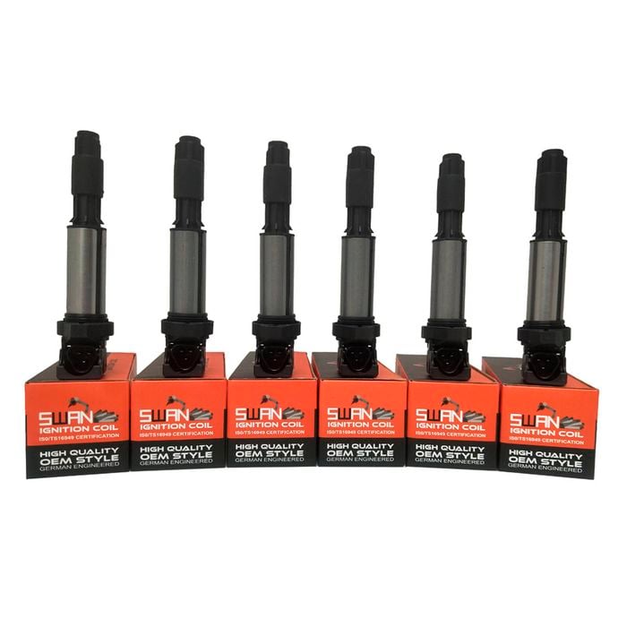 6-Pack SWAN Ignition Coil for BMW 320Ci, 320i, 325Ci, 325i, 330Ci & 330i