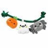 Baxter Bone Pumpkin, Ghost & Spider Trio Pet Toy