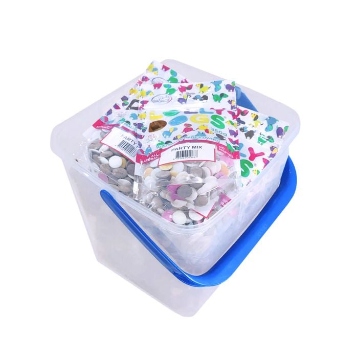 Wagalot Lolly Dogs Mixed 15 Pack Pack Bucket