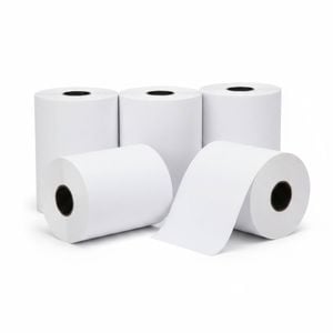 5x Thermal Paper Rolls 80x80mm - 47.5m Register EFTPOS POS Receipt Bulk