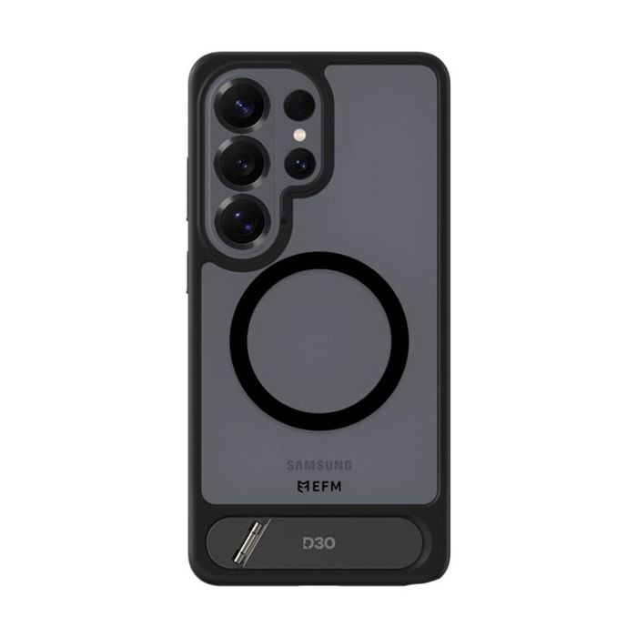 Efm Alta Kickstand Phone Case Black Compatible W/ Samsung Galaxy S26 Ultra 6.9