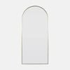 Stylehaus Arch Full Length Mirror 1700x760 Satin Brass Effect