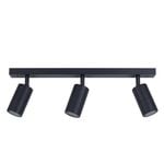 CLA Lighting Exterior Adjustable 3 Head Bar Spot Light (Black) IP44