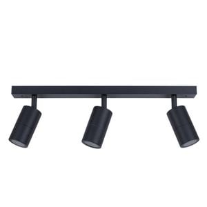 CLA Lighting Exterior Adjustable 3 Head Bar Spot Light (Black) IP44