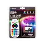 Lytworx 2 x 50cm RGB USB Powered TV Strip Light