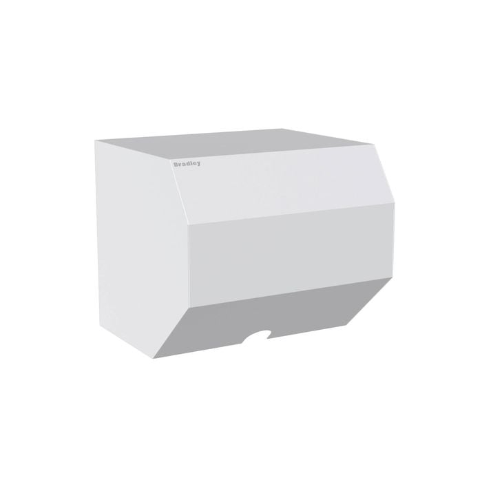 Bradley White Contemporary Series Towel Dispenser