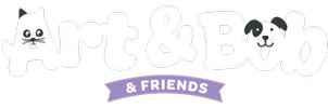 Brand page - Art_Bob_Friends_Brandmark_Horizontal_PMS