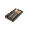 2pc St. Claire Nordic Salad Server Set Stainless Steel Utensils Gold