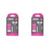 2PK Core Essentials Soundpods/Earphones In-Ear Wired w/ Mic 3.5mm - White