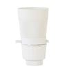 Deta White Bayonet B22 Push Bar Switch Lampholder