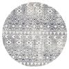 The Rug Connection Jaya 456 Blue 240x240cm - Large Round Coastal Pet Friendly Indoor Rug