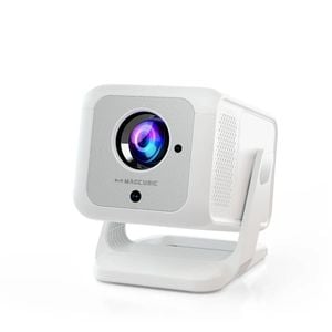 4k Hd Portable Projector White