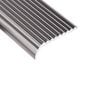 Roberts 45mm x 1m Silver Bullnose Stairnosing Trim