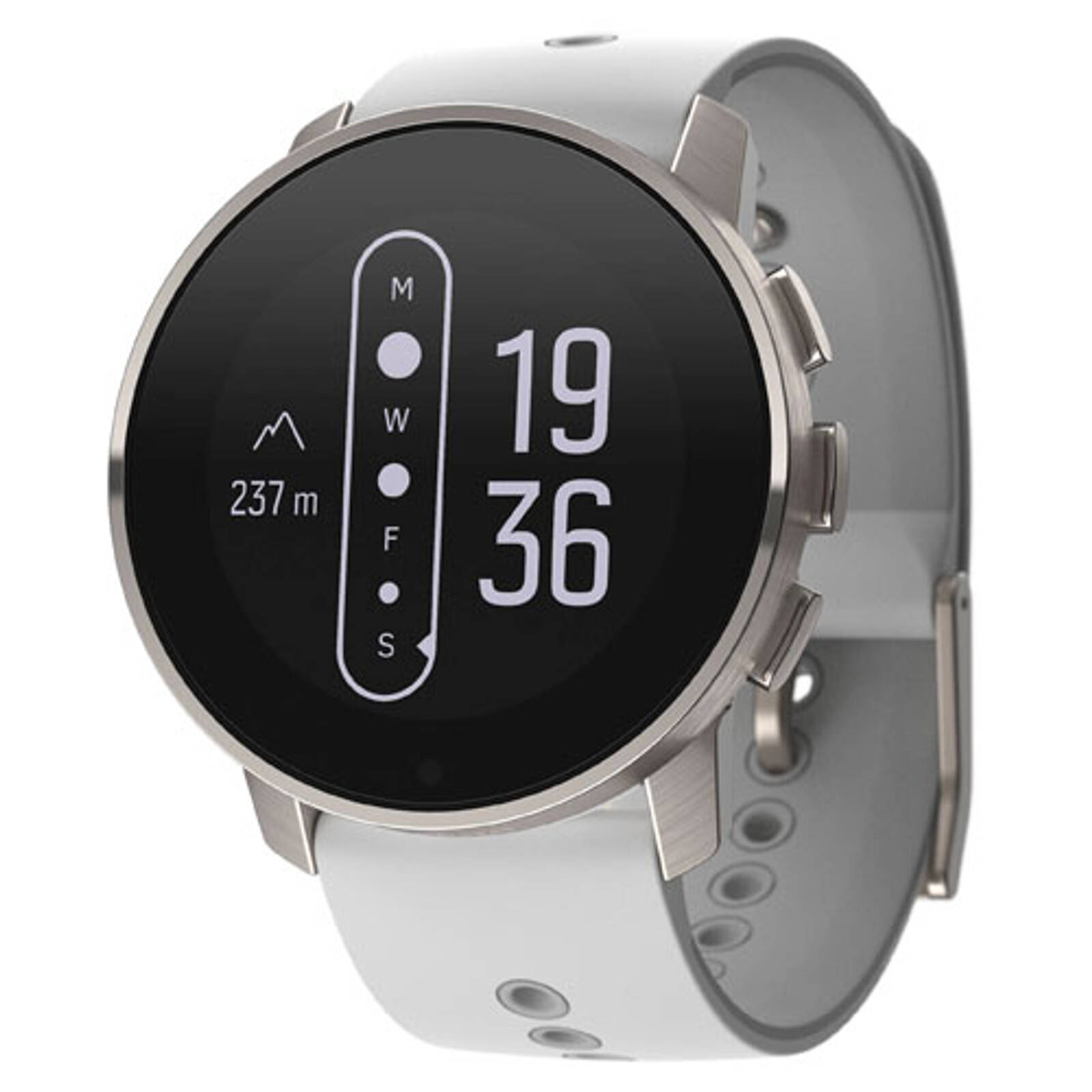 時計 Suunto 9 Peak Birch White Titanium Suunto 9 Peak GPS sports watch, birch white/ titanium