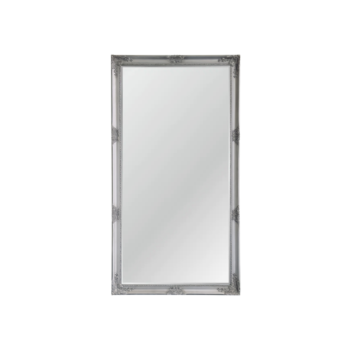 Elegant Collections Antique Silver XL Mirror – French Provincial