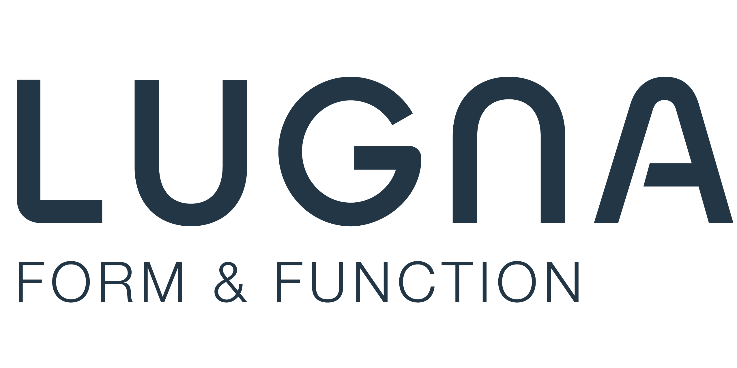 Lugna brand logo in colour.