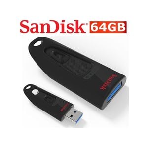 SanDisk Ultra USB 3.0 Flash Drive 64GB SDCZ48 Pendrive
