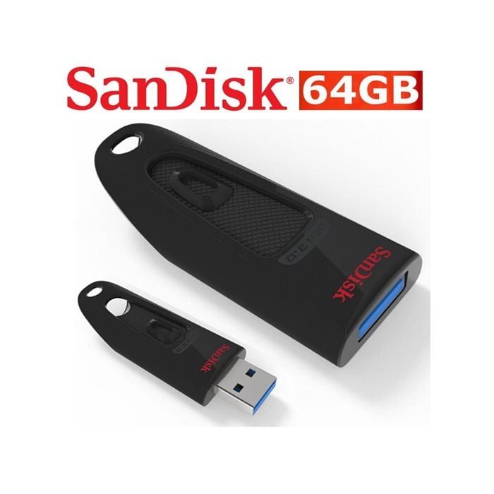 SanDisk Ultra USB 3.0 Flash Drive 64GB SDCZ48 Pendrive