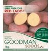 Goodman Seeds 1kg Red Lady Seed Potato - Solanum tuberosum