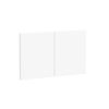Kaboodle 800mm Egg White Modern Farmhouse Sink Doors - 2 Pack