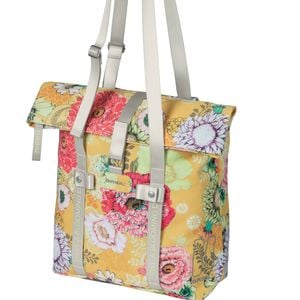 Basil Bloom Field Bicycle Shopper Bag 15-20l Yellow Yellow
