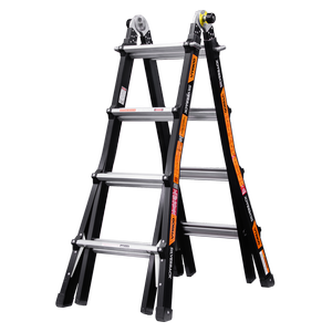 Gorilla 150kg Black Silverback 15 Multi Purpose Ladder