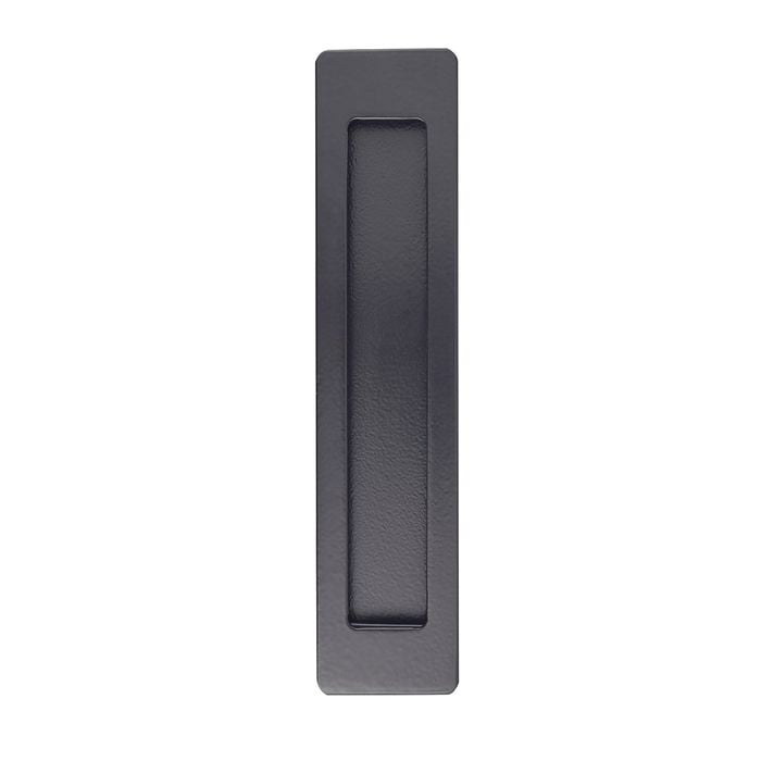 Windsor 190 x 42mm Matt Black Flush Pull