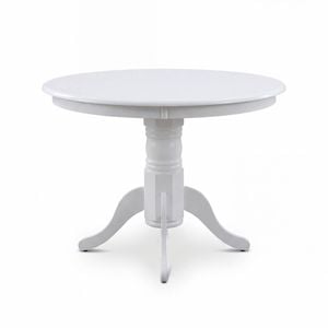 Cairns 106cm Round Hampton Dining Table White