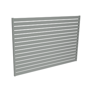 ProtectorAl Up to 1800W x Up to 1200H Palladium Silver Aluminium Slat Screen Kit
