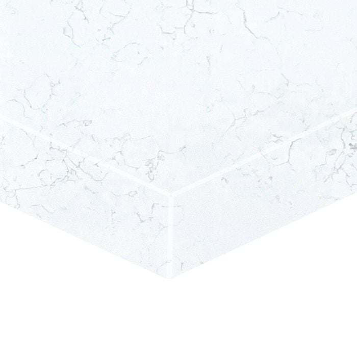 NexGen Stone 40mm Pencil Round Carrara Falls Benchtop